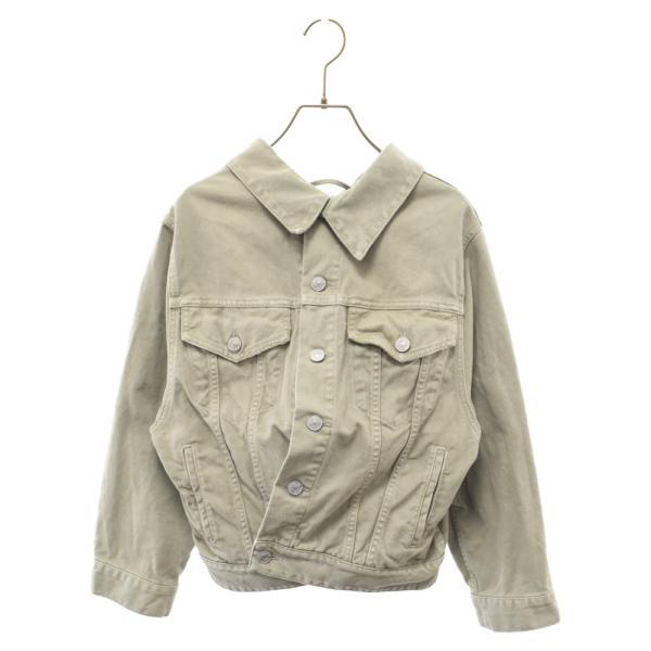 BALENCIAGA バレンシアガ 22SS Swing Jacket ねじれデニム BALENCIAGA バレンシアガ 22SS Swing Jacket ねじれデニム