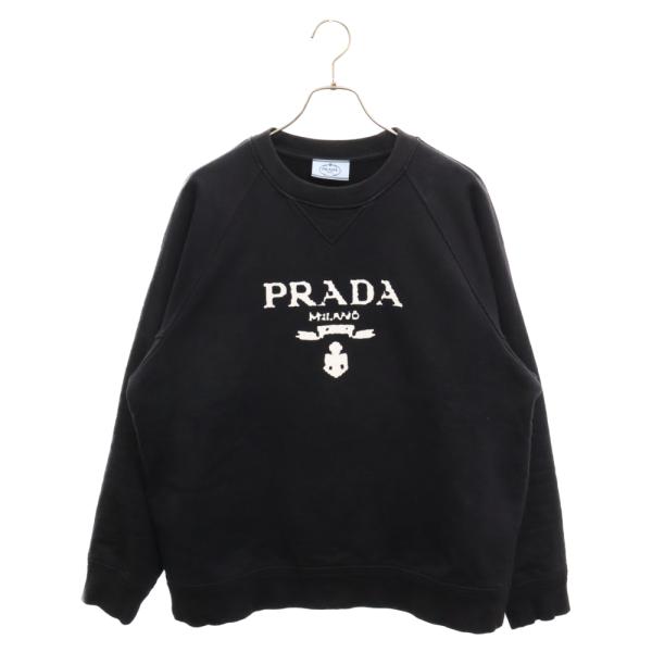 PRADA プラダ 21AW オーバーサイズ ロゴプリントクルーネック PRADA プラダ 21AW オーバーサイズ ロゴプリントクルーネック