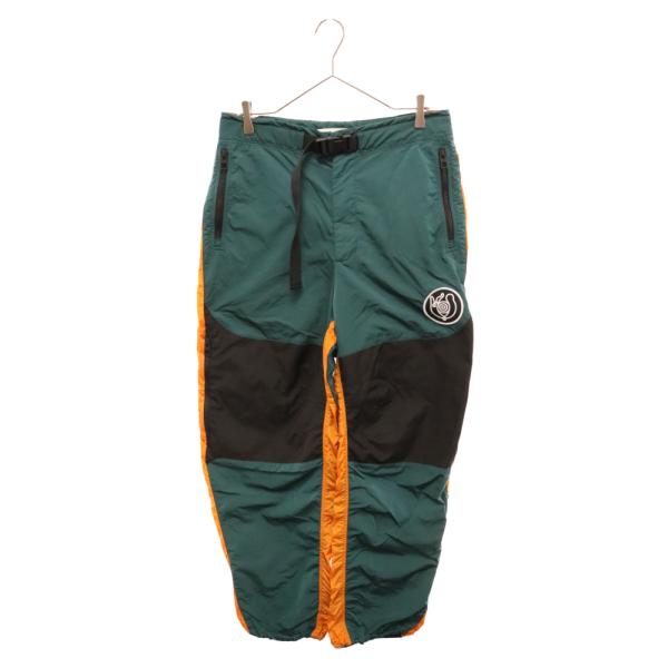 LOEWE ロエベ 22SS Drawstring Panel Trousers カラー切り替えワッペン 