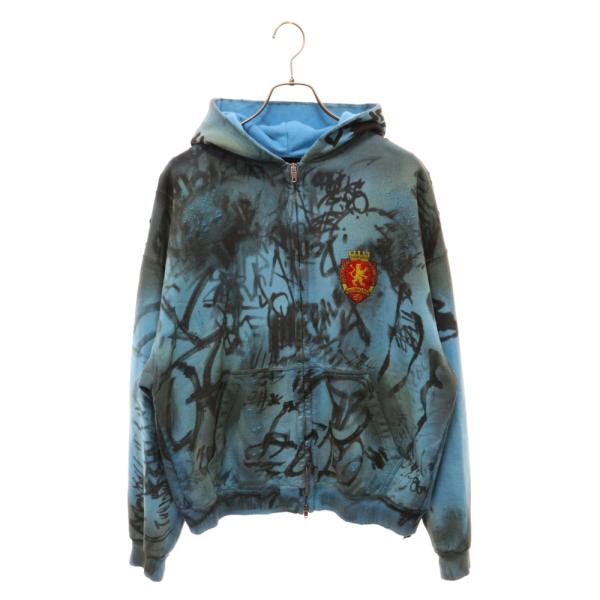 BALENCIAGA バレンシアガ 23SS MEDIUM FIT ZIP-UP HOODIE BALENCIAGA バレンシアガ 23SS MEDIUM FIT ZIP-UP HOODIE