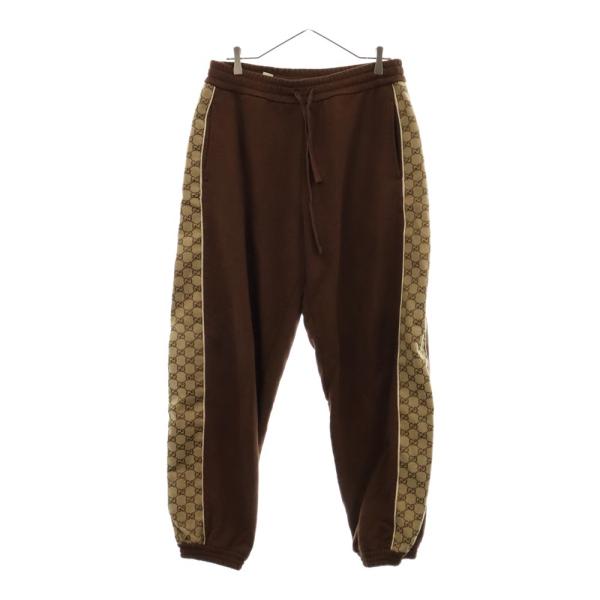 GUCCI グッチ コットンジャージー GG柄サイドライン スウェット GUCCI グッチ コットンジャージー GG柄サイドライン スウェット