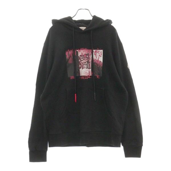 MONCLER モンクレール MAGLIA GIROCOLLO フロントプリント ロゴ  