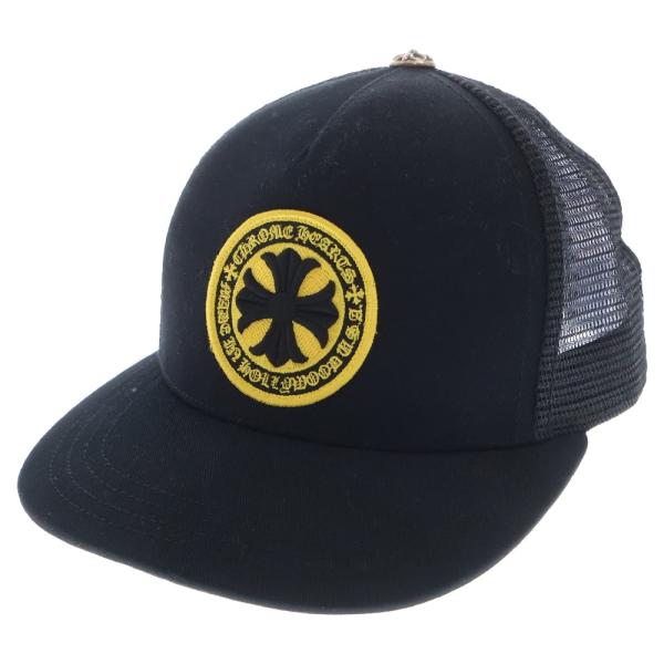 CHROME HEARTS クロムハーツ Yellow CH Plus Trucker Cap CHROME HEARTS クロムハーツ Yellow CH Plus Trucker Cap