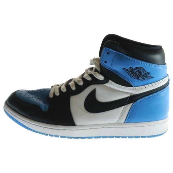Air Jordan ハイカットスニーカー　ユニバーシティブルー NIKE ナイキ AIR JORDAN 1 RETRO HI OG UNIVERSITY BLUE エア