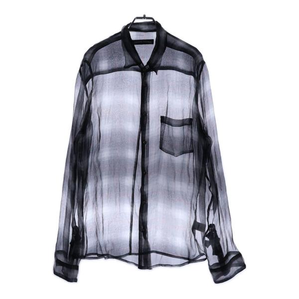 CHROME HEARTS（クロムハーツ） LS SILK V1J RED PLD BSフレアシルバー