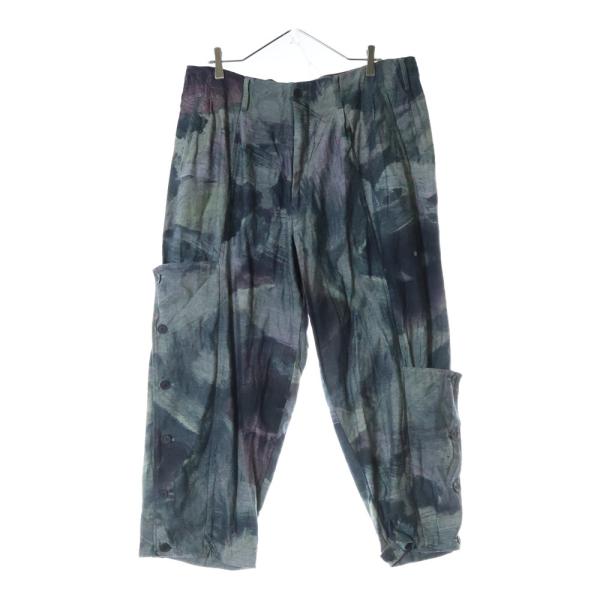 新品同様　ヨウジヤマモトプールオム　21ss　ウールギャバ　紐ワイドパンツ yohji yamamoto POUR HOMME(ヨウジヤマモトプールオム) / ウールギャバ