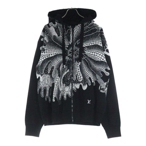 ルイヴィトン 草間彌生 コラボ 23AW ジップアップ パーカー size S LOUIS VUITTON ルイヴィトン 23SS ×草間彌生 YK サイケデリック