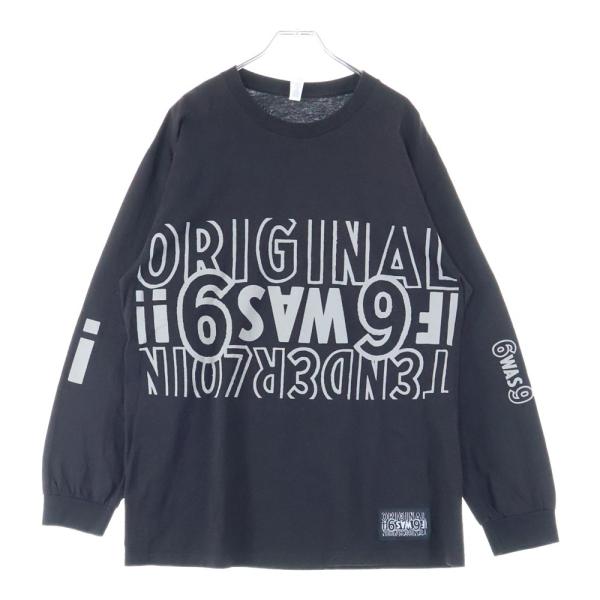 TENDERLOIN（テンダーロイン） 22SS 両面ロゴプリント クルーネック