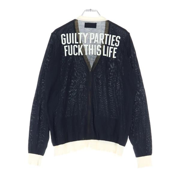 WACKO MARIA Guilty Parties カーディガン STYLE SAMPLE . WACKO MARIA DIAMOND MOHAIR KNIT CARDIGAN