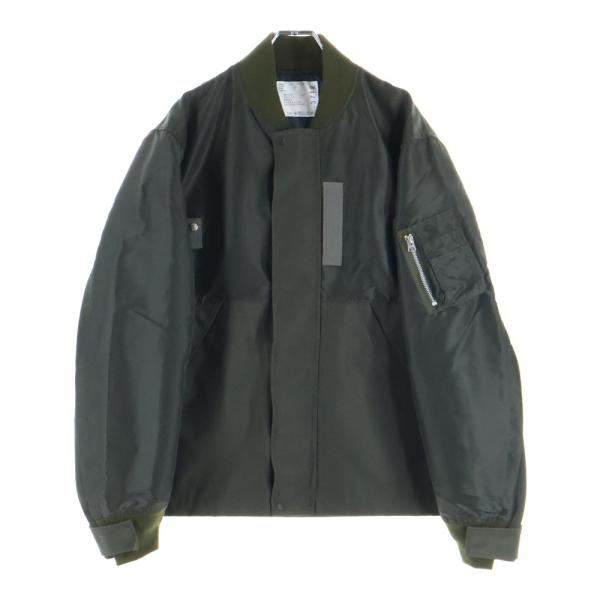 sacai（サカイ） Nylon Twill x Grosgrain Blouson ナイロン ブルゾン