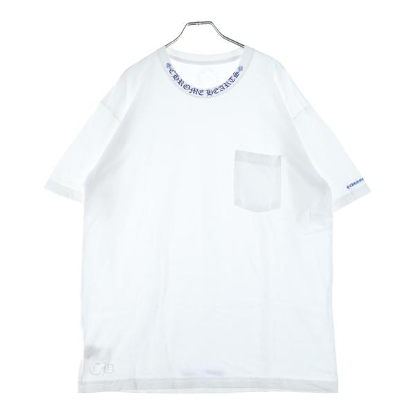 CHROME HEARTS（クロムハーツ） NECK LOGO S/S TEE ネックロゴプリント