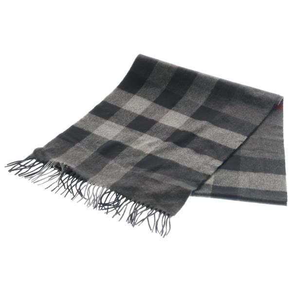 BURBERRY（バーバリー） チェック柄 カシミヤ マフラー ストール
