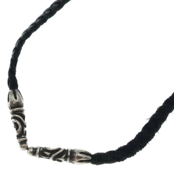 CHROME HEARTS（クロムハーツ） LEATHER BRAID スクロールレザー