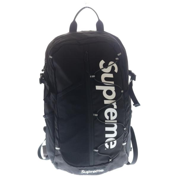 l*9様 シュプリーム 17AW Backpack バックパックCORDURA黒 Supreme(シュプリーム) / リュック/ナイロン/BLK/17SS/Cordura Ripstop