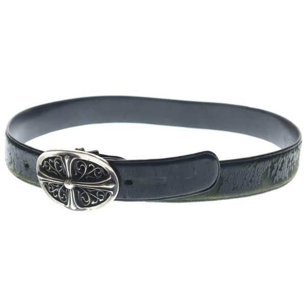 クロムハーツ クラッシック・オーバル クロス バックル ベルト 1.5 CHROME HEARTS（クロムハーツ） OVAL CROSS STRAP1.5クラシック