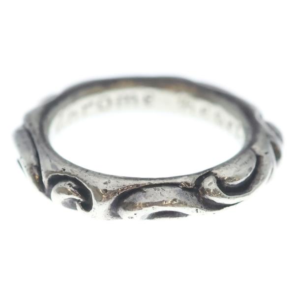 CHROME HEARTS クロムハーツ SCRL BAND スクロールバンド リング シルバー BCA351 CHROME HEARTS（クロムハーツ） SCRL BAND スクロールバンド リング