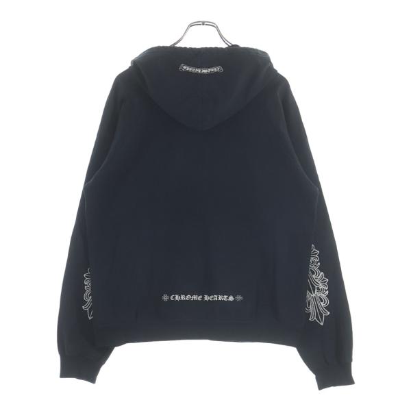 【希少】CHROME HEARTS クロムハーツ OLD プルオーバーパーカー CHROME HEARTS（クロムハーツ） OLD SWTSHRT HD ZIP 袖フローラル