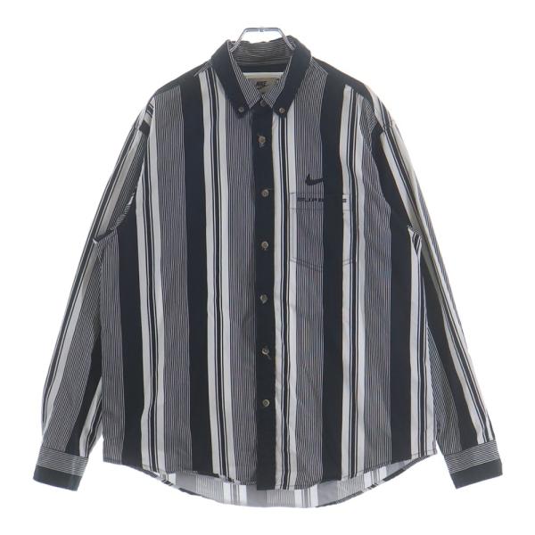 Supreme（シュプリーム） 21SS ×NIKE Cotton Twill Shirt ストライプ
