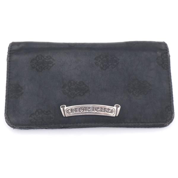 CHROME HEARTS（クロムハーツ） スクロールラベル ナイロンウォレット