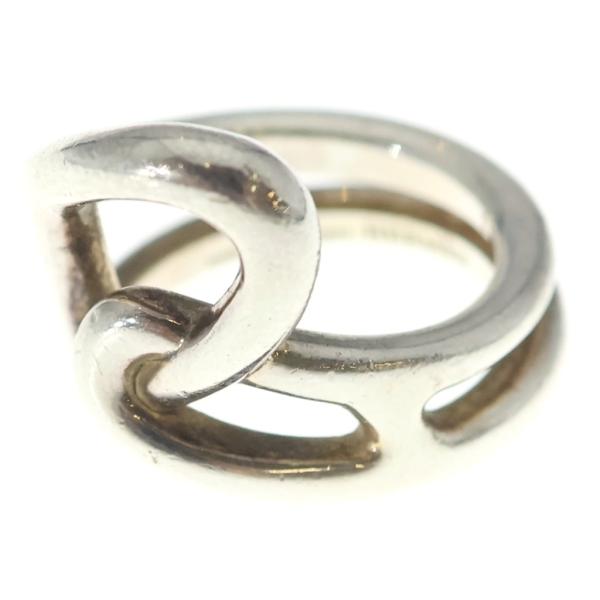 HERMES シェーヌダンクルリング　51 HERMES（エルメス） シェーヌダンクルパンク リング 51 シルバー