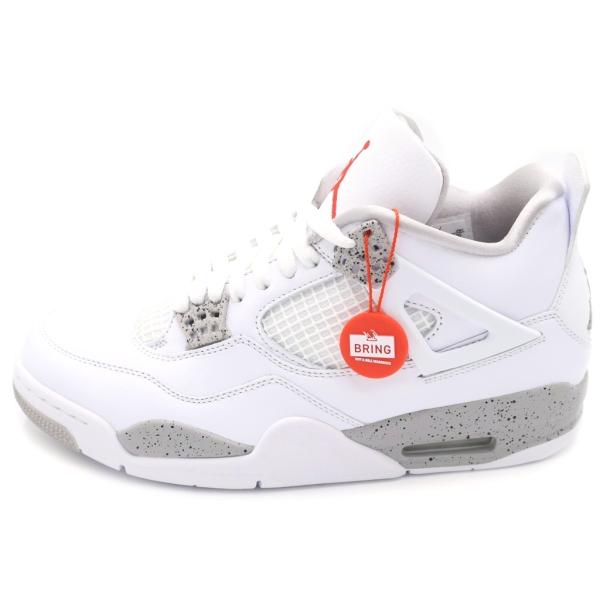 NIKE ナイキ AIR JORDAN 4 RETRO CT8527-100 エアジョーダン 4 レトロ ハイカットスニーカー US9.5/27.5cm ホワイト
