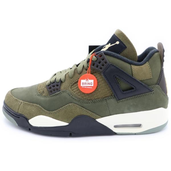 NIKE ナイキ AIR JORDAN4 RETRO SE CRAFT OLIVE エアジョーダン4 クラフト オリーブ ハイカットスニーカー カーキ US9/27.0cm FB9927-200