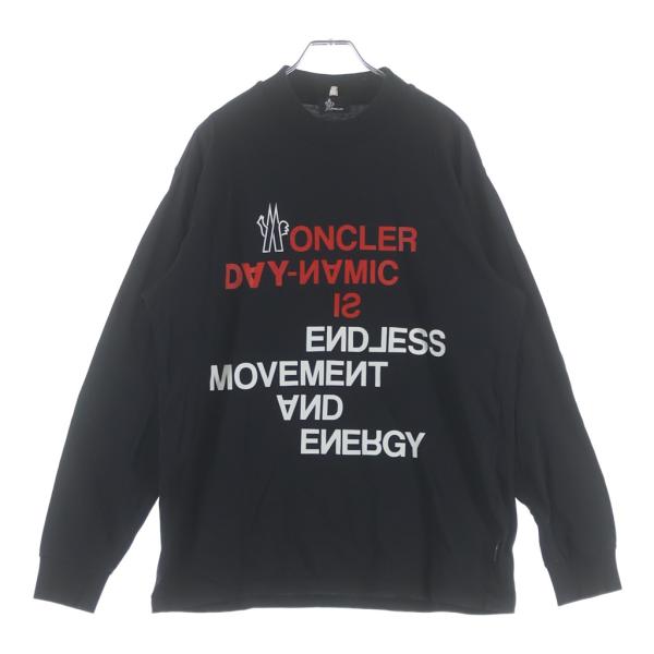 MONCLER（モンクレール） T-SHIRT MANICA LUNGA フロントプリント