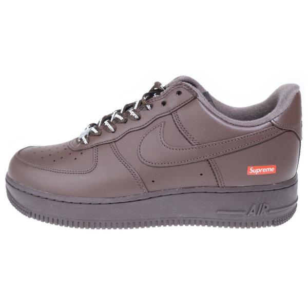 シュプリーム ×AIR FORCE 1 LOW BAROQUE BROWN シュプリーム エアフォース1 ローカットスニーカー ブラウン CU9225-200 US9/27.5cm