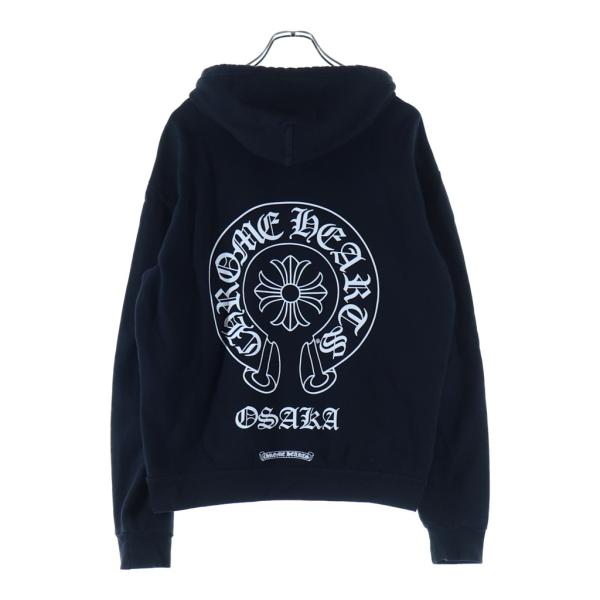 CHROME HEARTS ダメージ加工パーカー greatLAnd OSAKA CHROME HEARTS（クロムハーツ） OSAKA Horseshoe Hoodie 大阪限定