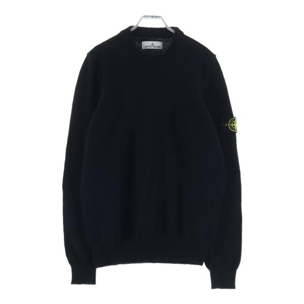 STONE ISLAND（ストーン アイランド） LAMBSWOOL CREW NECK KNIT 袖