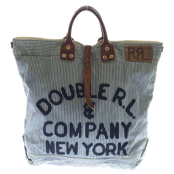 RRL Murphy Hickory Striped Tote トートバッグ RRL ダブルアールエル Murphy Hickory Striped Tote マーフィー