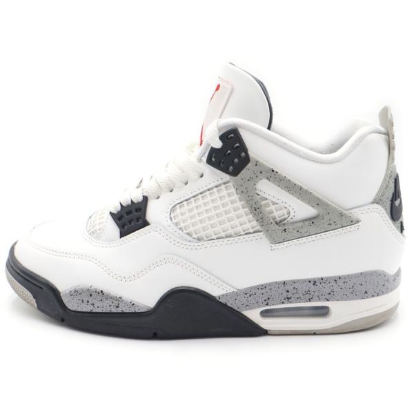 NIKE ナイキ AIR JORDAN 4 RETRO FV5029-100 エアージョーダン4 レトロ ハイカットスニーカー ホワイト US8.5/26.5cm
