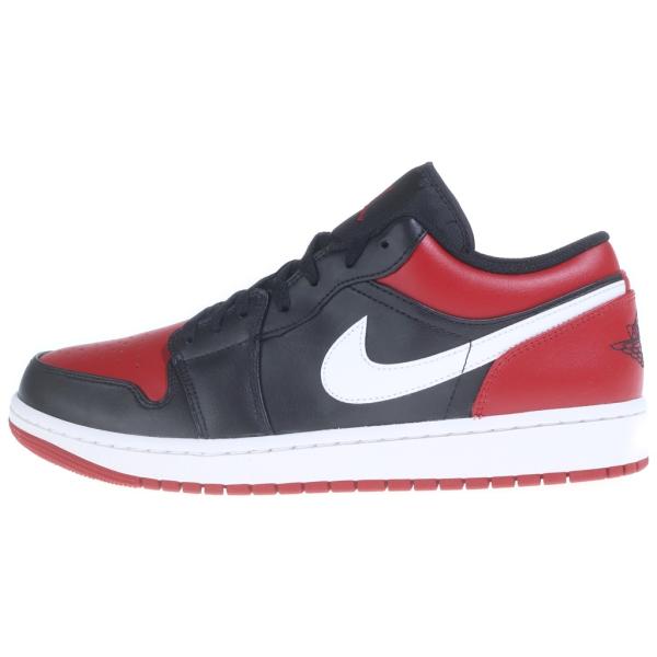 NIKE ナイキ AIR JORDAN LOW BRED 553558-066 エアジョーダン 1 ロー ブレッド ローカットスニーカー レッド/ブラック US12/30cm