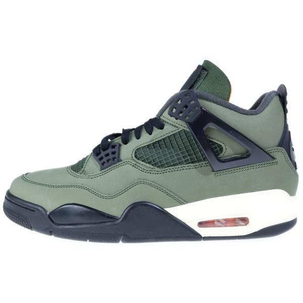 ナイキ ×UNDEFEATED AIR JORDAN 4 RETRO IB1519-200 アンディフィーテッド エアジョーダン4 レトロ ハイカットスニーカー US10/28ccm