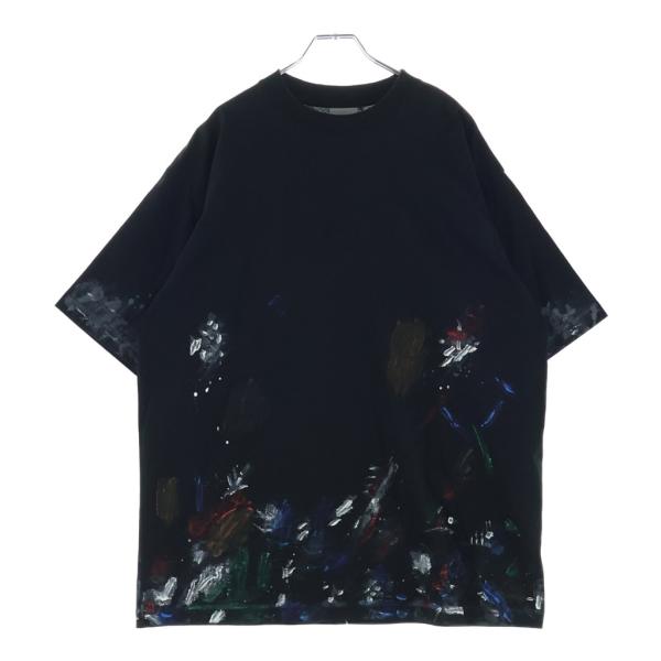 BALENCIAGA（バレンシアガ） ロゴ刺繍 ペイント加工 オーバーサイズT