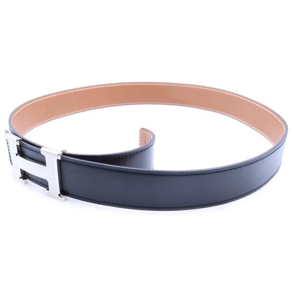 HERMES（エルメス） コンスタンスHベルト レザー ブラック □N刻印
