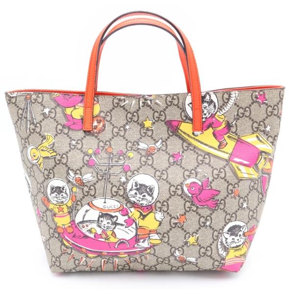 GUCCI（グッチ） チルドレンズ GGスプリーム アニマル PVC レザー