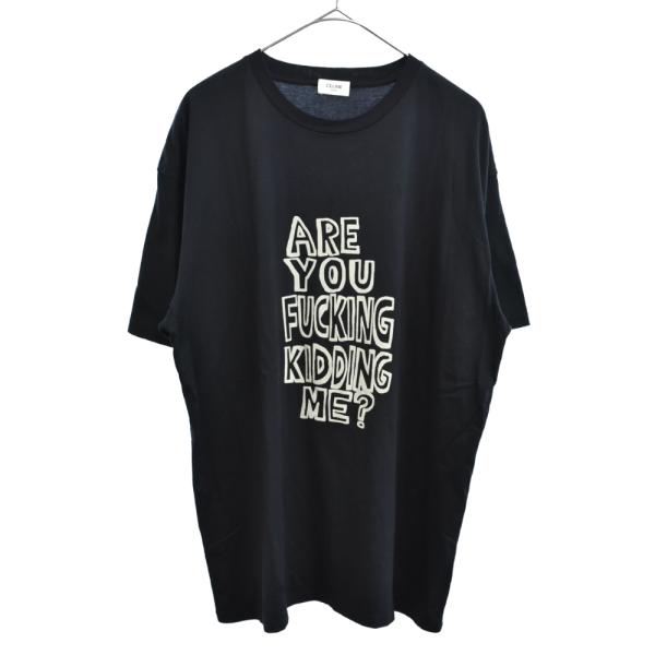 【NEW限定品】 【CELINE】2021SS新作 THE DANCING KID フロック ルーズTシャツ:日本正規品 -www