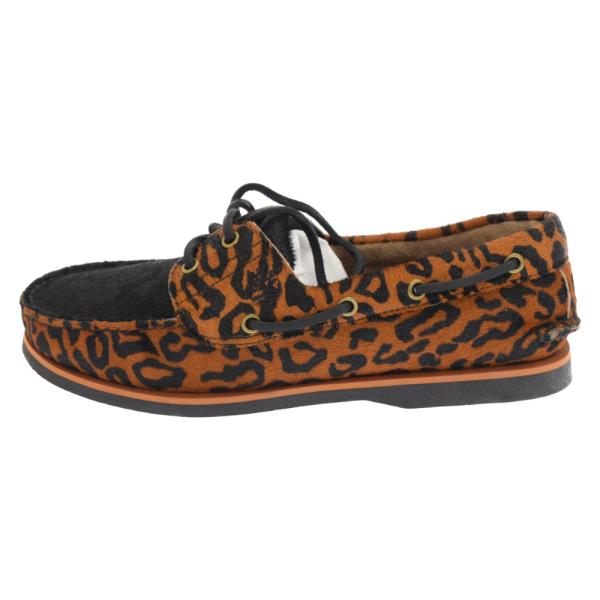 ティンバーランド×ワコマリア レオパードクラシックボートシューズ