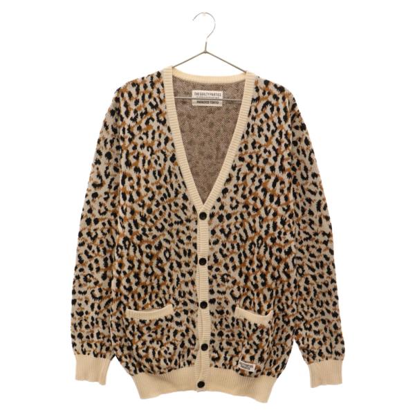 WACKO MARIA ワコマリア 21AW LEOPARD KNIT JAQUARD CARDIGAN WACKO MARIA ワコマリア 21AW LEOPARD KNIT JAQUARD CARDIGAN