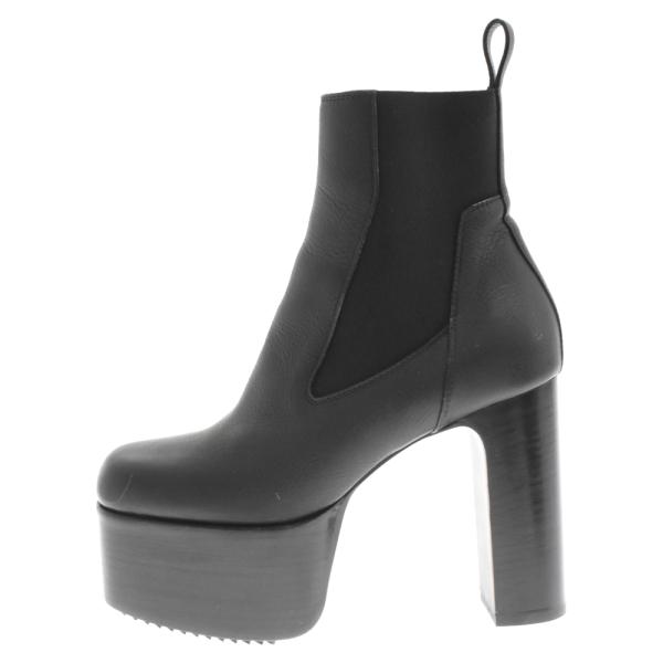 Rick Owens リックオウエンス LEATHER KISS BOOTS レザー Rick Owens リックオウエンス LEATHER KISS BOOTS レザー