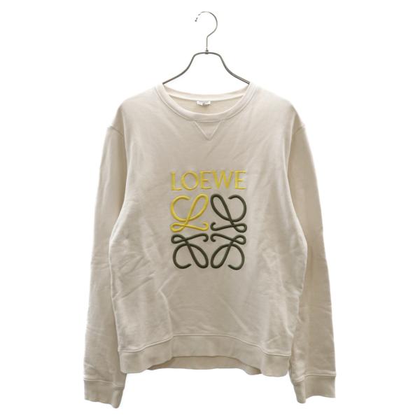 LOEWE（ロエベ） ANAGRAM SWEAT SHIRT アナグラム ロゴ刺繍 クルー