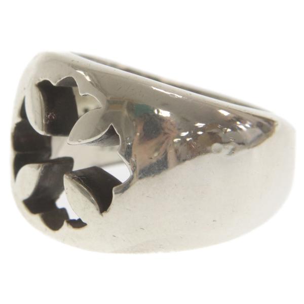 CHROME HEARTS クロムハーツ RING NGTV SPACE CH PLS/ネガティブ CHROME HEARTS クロムハーツ RING NGTV SPACE CH PLS/ネガティブ