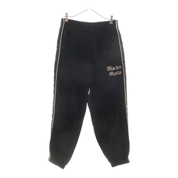 WACKO MARIA ワコマリア 23AW VELVET TRACK PANTS ロゴ刺繍 ベロア 