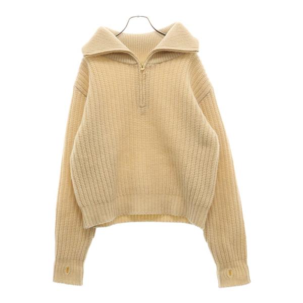 kapital キャピタル　ニットブルゾン　ウール KAPITAL（キャピタル） 24AW 3G ウール 畔編み ZIP UP プルオーバー