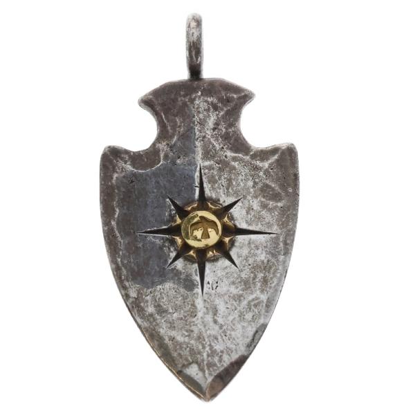 ゴローズ風　矢じり大チェーンセット goro's ゴローズ 矢じり大 ネックレストップ シルバー : BRING