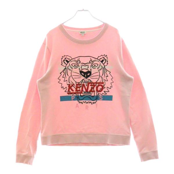 Kenzo/ケンゾー タイガービッグプリントロゴ スエットM KENZO（ケンゾー） Hyper Tiger Classic Sweatshirt タイガー刺繍