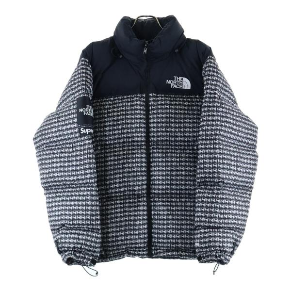 THE NORTH FACE × Supreme / ダウンジャケット_ND42100I/S/ナイロン/BLU/総柄 shopbring_2025j170024