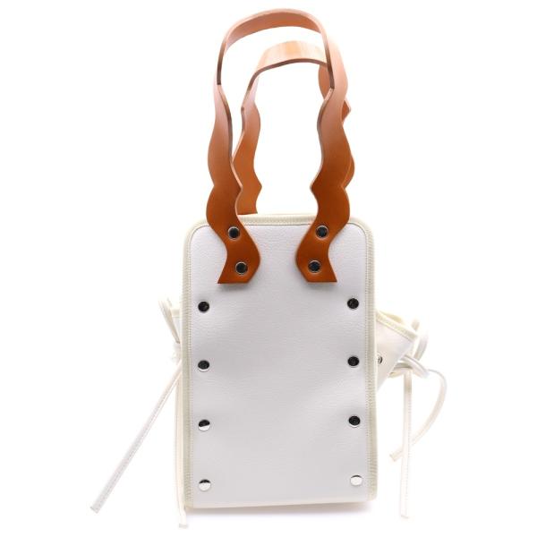 nori enomoto ノリエノモト lundi nuit ハンドバッグ アイボリー