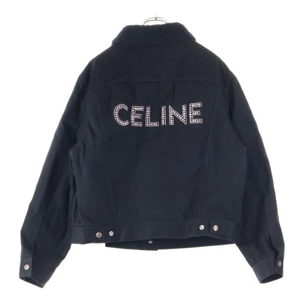 CELINE（セリーヌ） 23AW デニムジャケット ライトストーンロゴ